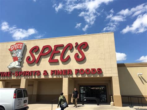 Spec's Wines, Spirits & Finer Foods .